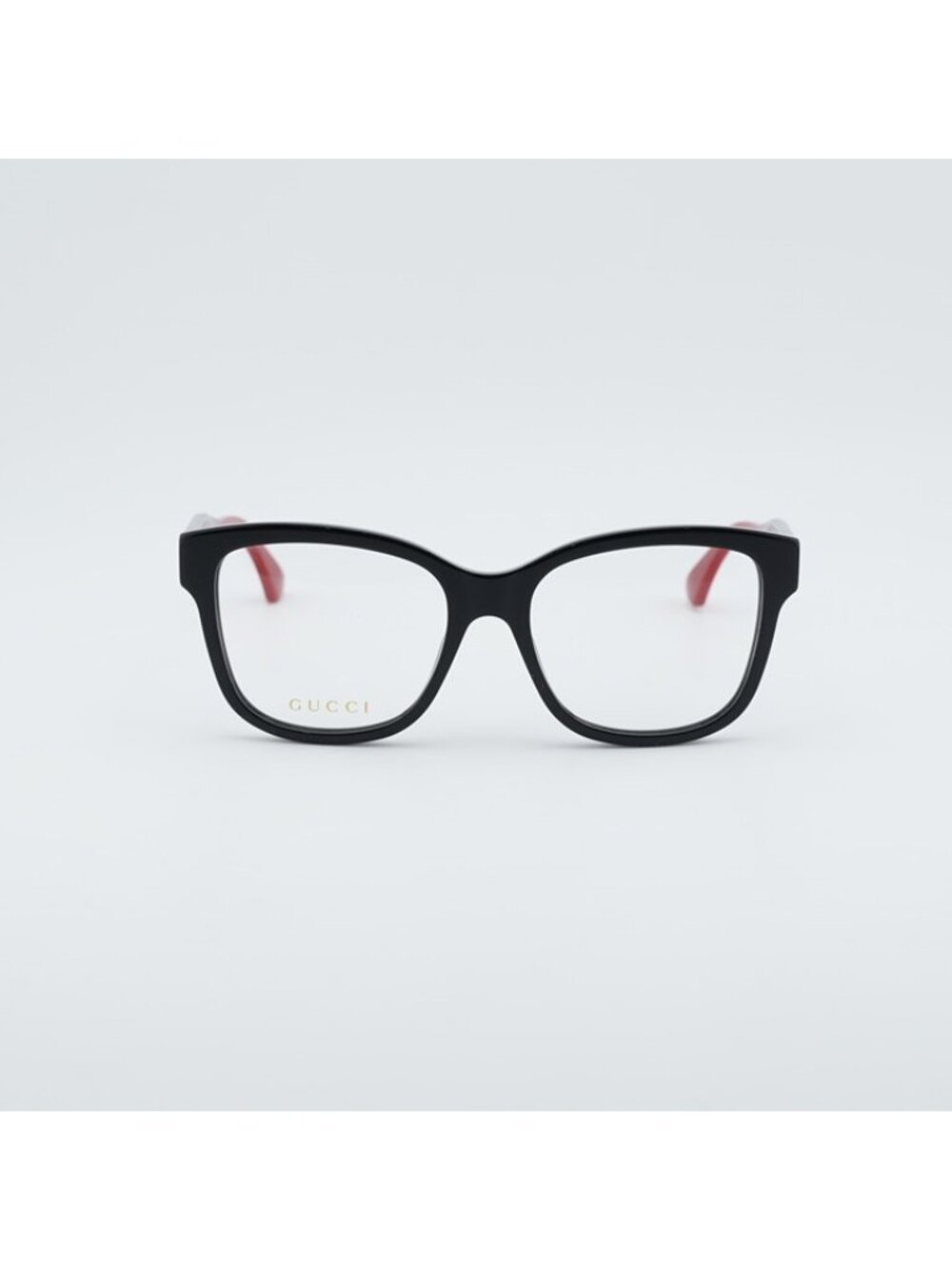 Gucci GG0038ONN 001 Eyeglasses Black 54mm Square Frame - Picture 2 of 12
